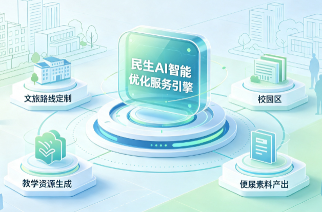 下花园区AI普惠赋能民生服务 智能优化技术升级大众生活服务体验