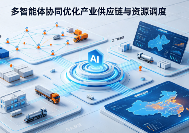 下花园区AI 智能体 Geo 优化重塑产业链空间调度体系，打通仓储运输全链路