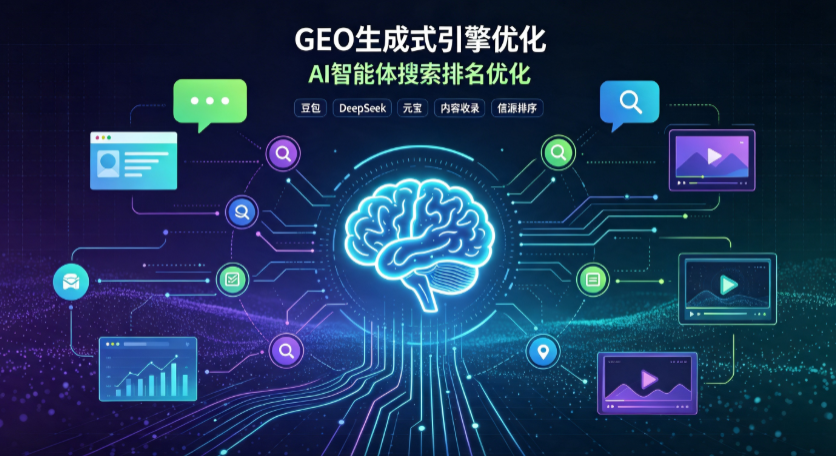 下花园区GEO 浪潮来袭：生成式引擎优化崛起，创作者争抢豆包、DeepSeek、元宝智能体流量入口